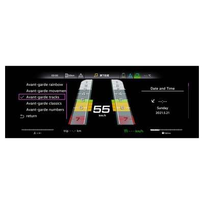 Bizzar Digital Cluster AUDI A3 (8V) 2013-2020 Digital HD LCD Instrument Cluster 12.3