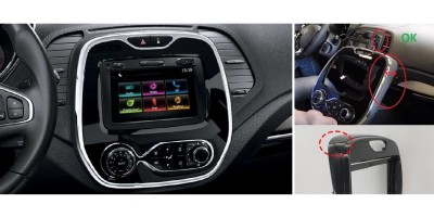 Bizzar G+ Series Renault Captur 2013-2019 (Auto AC) 8core Android14 6+128GB Navigation Multimedia Tablet 9