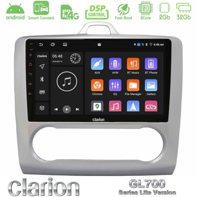 Clarion GL700 Lite Series 8Core Android ClarionOS 2+32GB Ford Focus Auto AC Navigation Multimedia Tablet 9