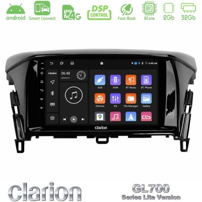 Clarion GL700 Lite Series 8Core Android ClarionOS 2+32GB Mitsubishi Eclipse Cross Navigation Multimedia Tablet 9