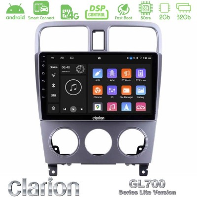 Clarion GL700 Lite Series 8Core Android ClarionOS 2+32GB Subaru Forester 2003-2007 Navigation Multimedia Tablet 9