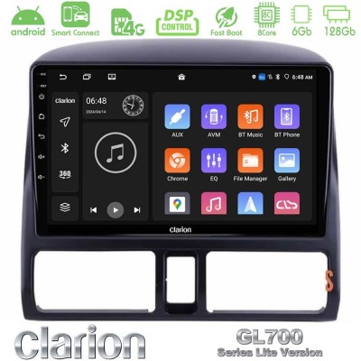 Clarion GL700 Lite Series 8Core Android ClarionOS 6+128GB Honda CRV 2002-2006 Navigation Multimedia Tablet 9