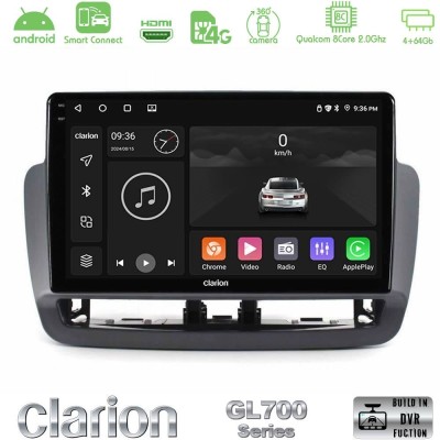 Clarion GL700 QUALCOMM Series 8Core Android ClarionOS 4+64GB Seat Ibiza 2012-2015 Navigation Multimedia Tablet 9