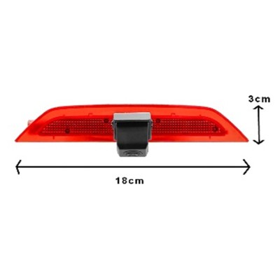 Ford Transit Connect | VW Caddy 2022-2026 Κάμερα Οπισθοπορείας Τρίτο Stop OEM Style AHD1080 και CVBS