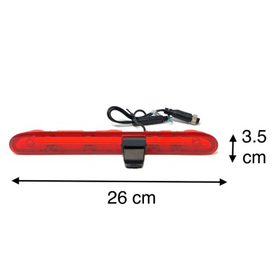 Citroen / Peugeot / Toyota Κάμερα Οπισθοπορείας Τρίτο Stop OEM Style AHD1080 και CVBS