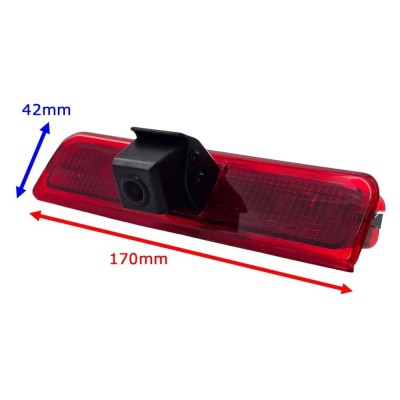VW Caddy 2003-2015 Κάμερα Οπισθοπορείας Τρίτο Stop OEM Style AHD1080 και CVBS