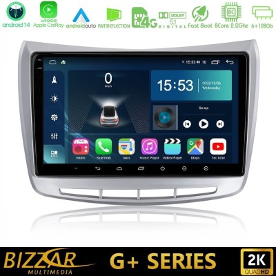 Bizzar G+ Series Lancia Delta 2008 – 2014 8core Android14 6+128GB Navigation Multimedia Tablet 9