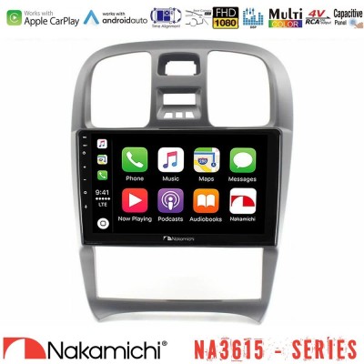 Nakamichi NA3615 Series Με Wireless Carplay & Android Auto Hyundai Sonata 2001-2005 Media Station Tablet 9