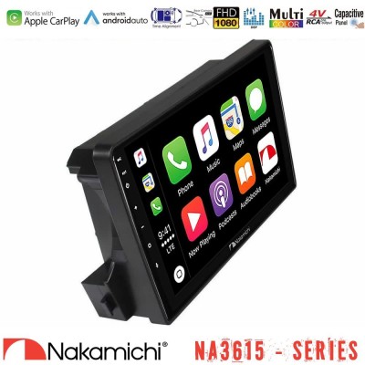 Nakamichi NA3615 Series Με Wireless Carplay & Android Auto Ssangyong Actyon/Kyron 2005-2014 Media Station Tablet 9